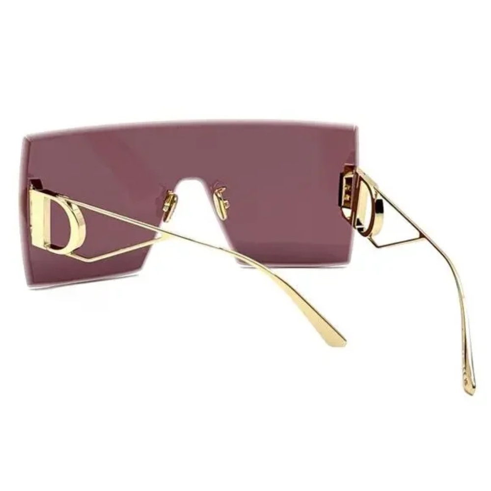CHRISTIAN DIOR Burgundy Sunglasses 30Montaigne M1U B0D0 NWT - Picture 13 of 15